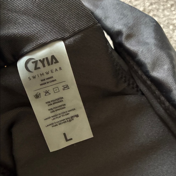 ZYIA Black Printed High-Waist Bikini Set - Women's Swim - Picture 8 of 11